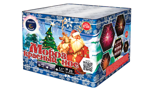  Батарея салютов Мороз Красный Нос  в Северске