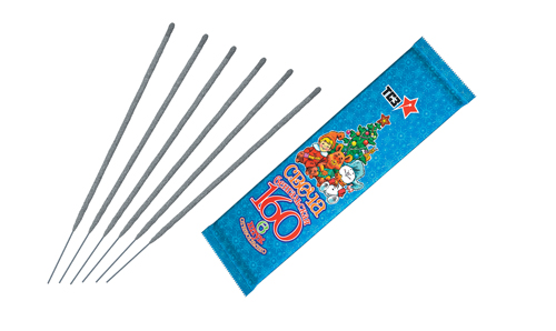  Бенгальские свечи 6 шт 160 мм в пакете  в Северске