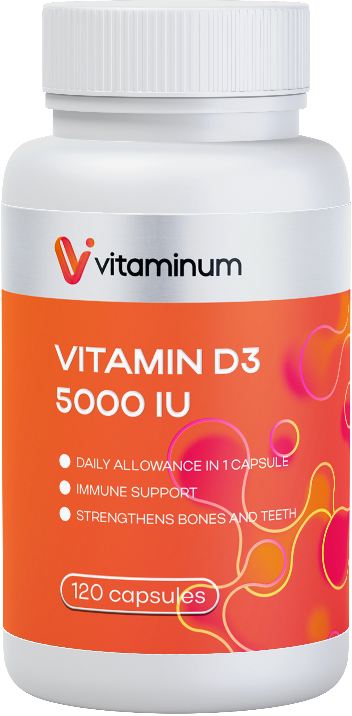  Vitaminum ВИТАМИН Д3 (5000 МЕ) 120 капсул 260 мг  в Северске